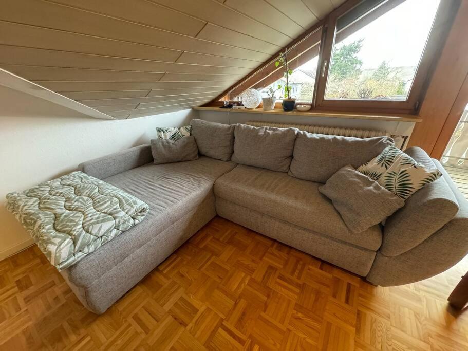 Gemuetliche Wohnung Bei Bad Waldsee Mit Balkon Екстериор снимка