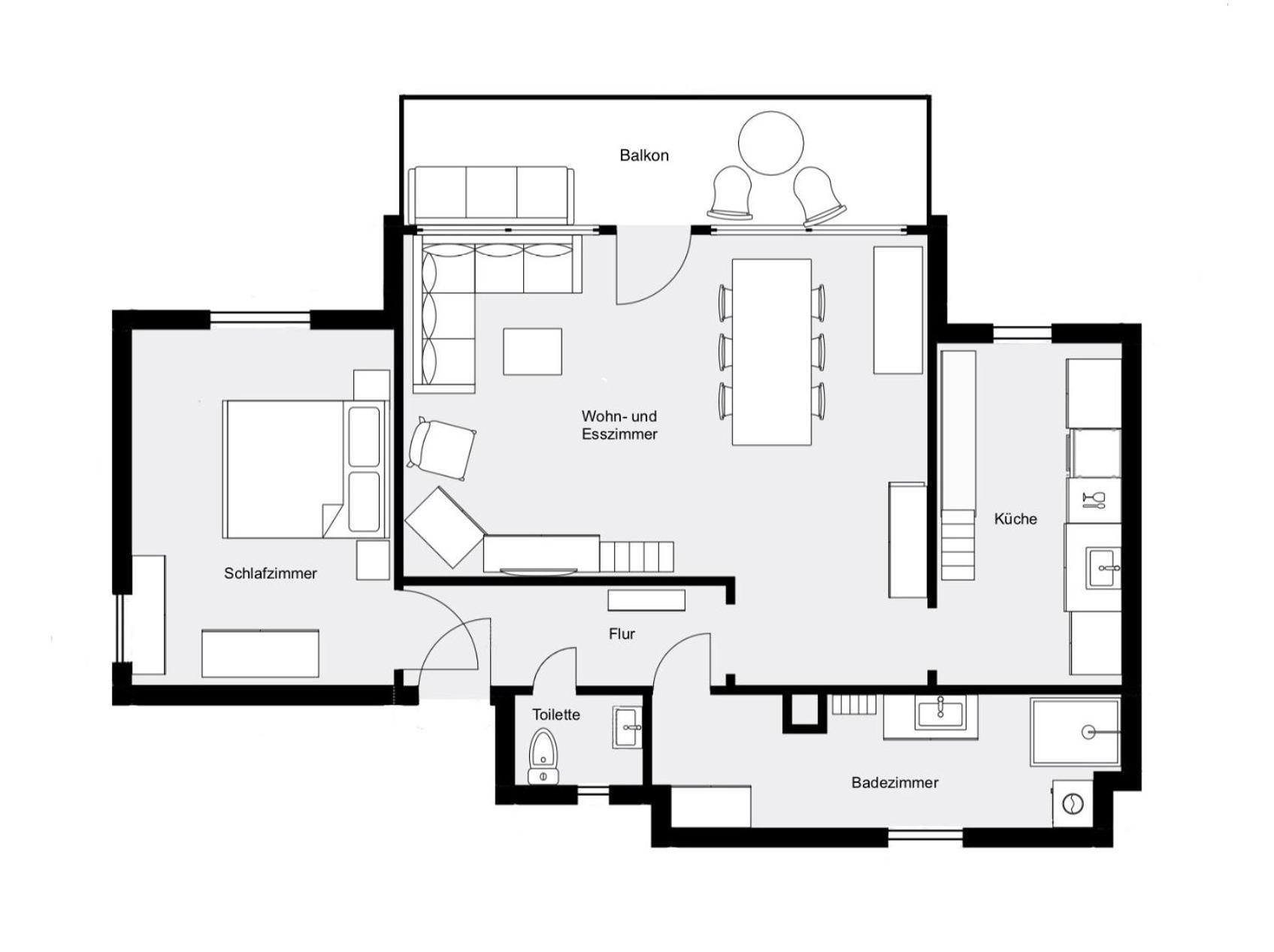 Gemuetliche Wohnung Bei Bad Waldsee Mit Balkon Екстериор снимка